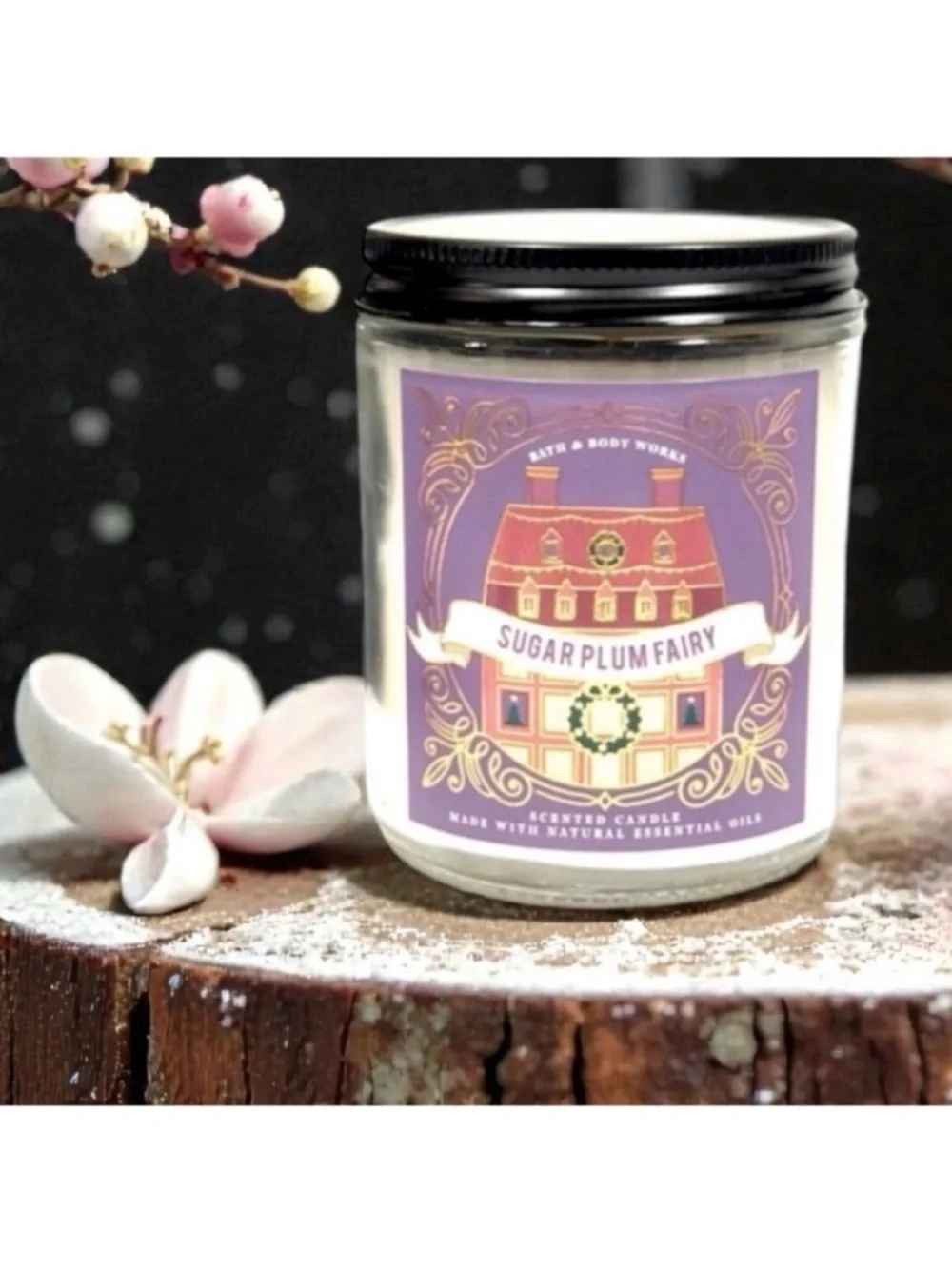 Sugar Plum Fairy Candle